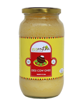 Ecomytra Pure A2 Desi Cow Ghee 200 ml